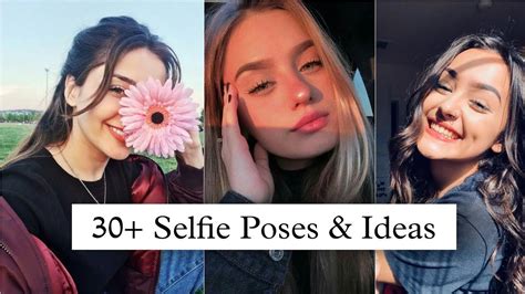 ideas for selfie poses